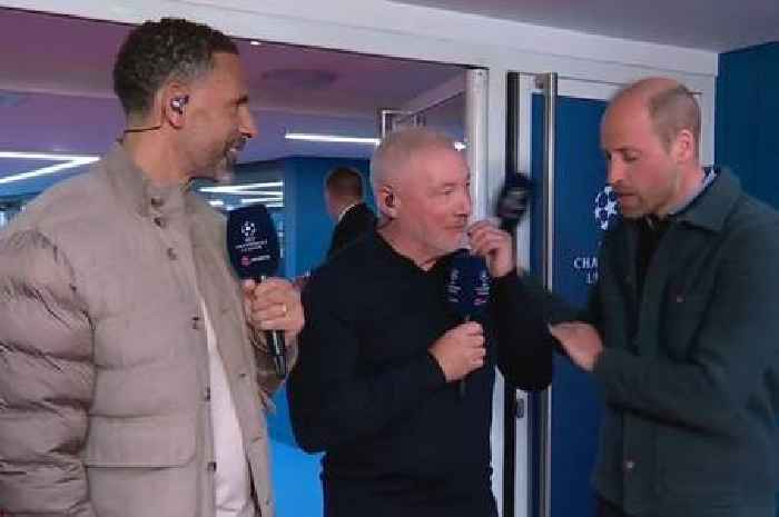 Rio Ferdinand roasted for what he wore to speak to Prince William