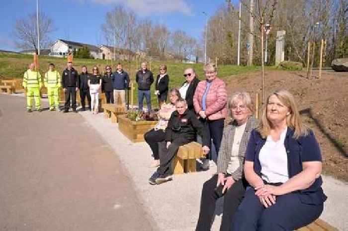New garden opened by Bellshill Community Council and North Lanarkshire Council
