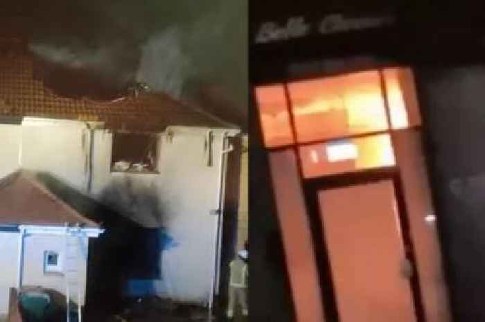 Two teens arrested over Edinburgh firebombings on salon and home