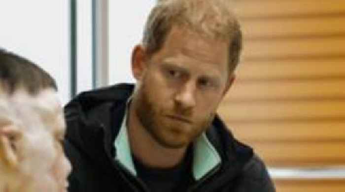 Prince Harry visits Ukraine to meet war victims