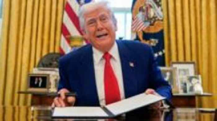 Trump signs order to 'make America's showers great again'