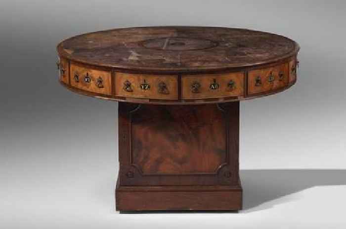 Historic rent table from Somerset castle sells for double at auction