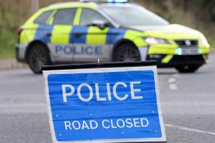Man suffers 'potentially serious injuries' as truck and car smash shuts road