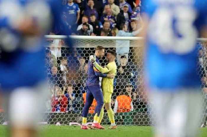 What Kelly told Butland in emotional Rangers embrace as Allan McGregor's helping hand in penalty save revealed