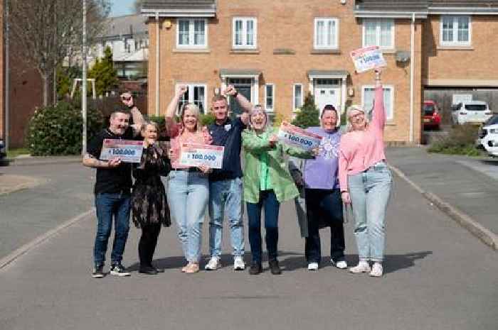 Lucky Wednesbury neighbours win share of £1million People's Postcode Lottery prize