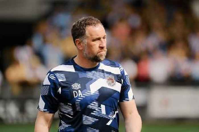 David Artell's frustration as Grimsby Town surrender two-goal lead at Harrogate