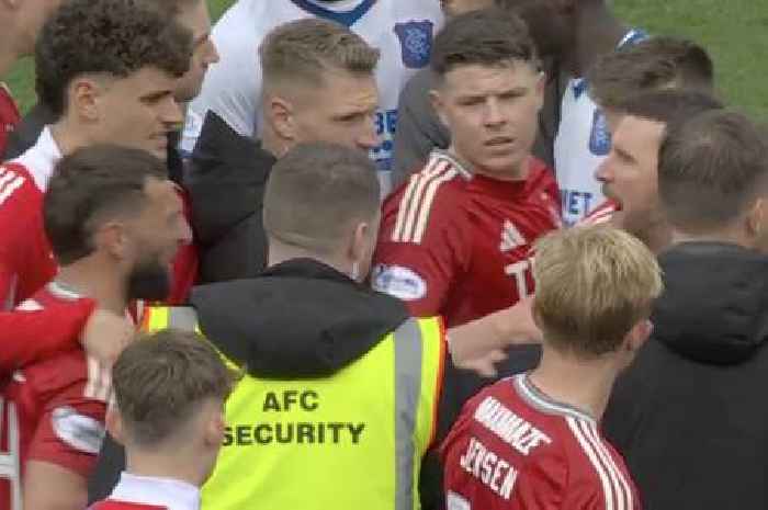 Barry Ferguson reacts to Rangers flashpoint with Graeme Shinnie as he reveals what he told star man to do