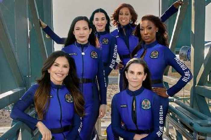 Katy Perry becomes first pop star to travel to space with all-female crew