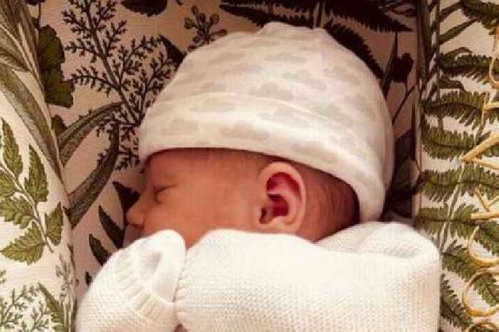 Royal family member shares first pictures of newborn and reveals unique name