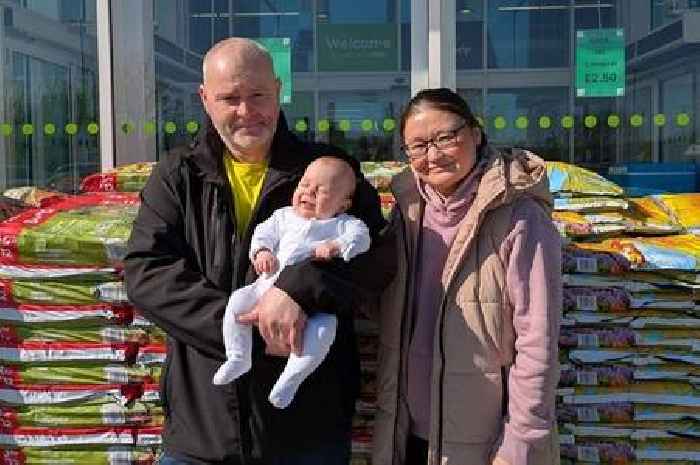Baby delivered by dad in Asda car park after mum's waters break miles from hospital