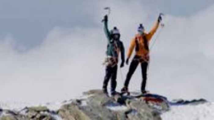 New speed climbing record set in the Swiss Alps