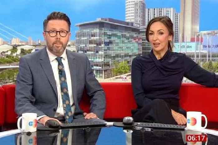 BBC Breakfast's Sally Nugent feeling 'smug' as she makes cheeky dig at co-star