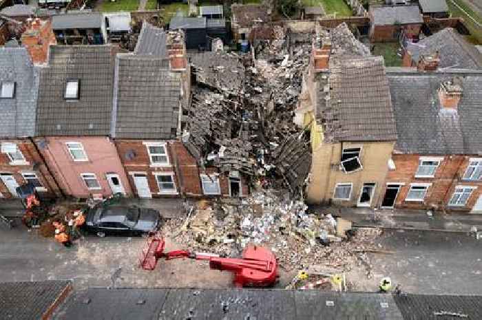 Worksop house explosion investigation continues as crime scene investigators remain at the scene