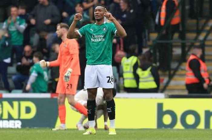 On-loan striker Muhamed Tijani feels part of the Plymouth Argyle family