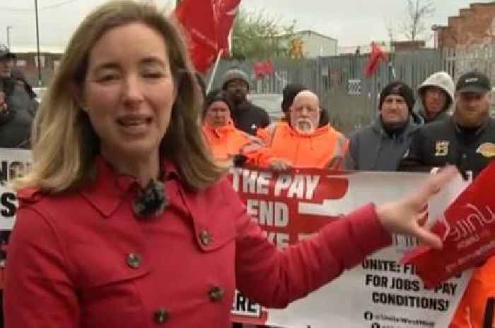 BBC Breakfast chaos as reporter loses notebook in Birmingham rubbish