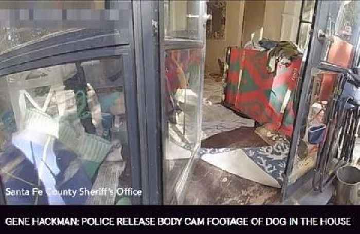 Bodycam video shows inside Gene Hackman's rat-infested home and dog's heartbreaking act