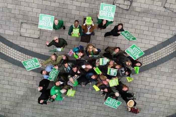 Green Party deputy Zack Polanski visits Northamptonshire to support election campaign