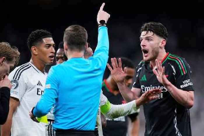 What Declan Rice told Kylian Mbappe after Real Madrid vs Arsenal penalty and VAR controversy