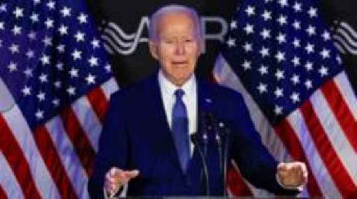 Watch: Biden attacks Trump in first speech since leaving White House