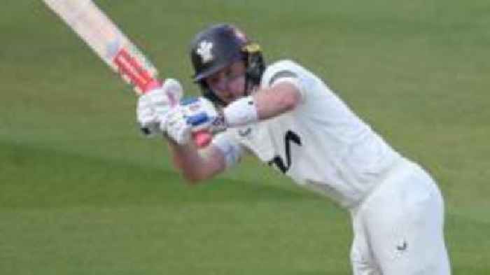 Pope and Lawrence hit tons for Surrey at Sussex