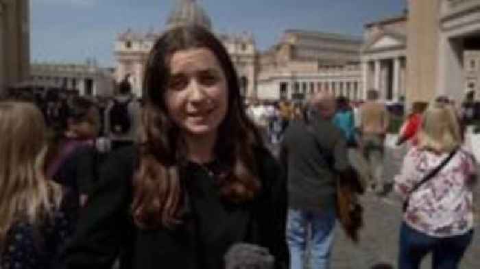 The feeling here is palpable shock - BBC reports from Vatican