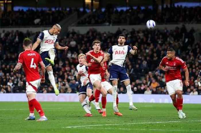 Tottenham player ratings vs Forest - Tel bright, Richarlison scores but Vicario mistakes costly