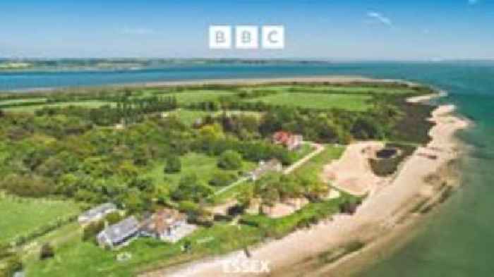 Which secluded Essex island is for sale?