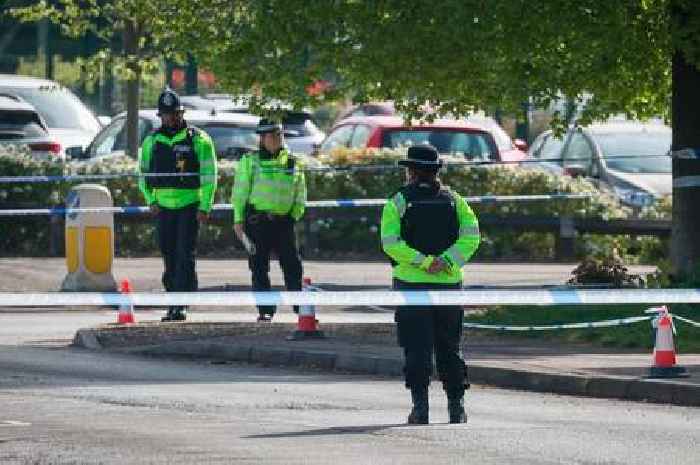 Nine photos as Bulwell murder investigation enters third day with big cordon still in place