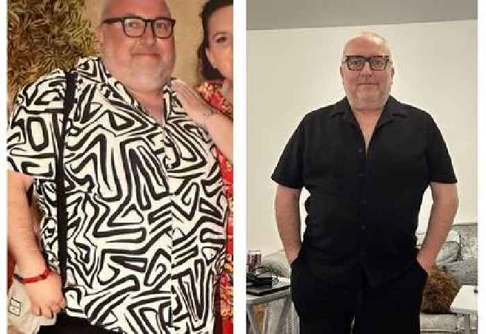 Slimming World dad loses six stone after family tragedy 'totally changed' his mindset