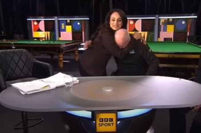 Snooker star John Higgins breaks down on live TV as BBC host comforts him after turmoil