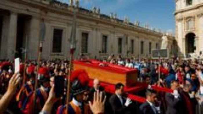A time for 'reflection' before Pope's funeral