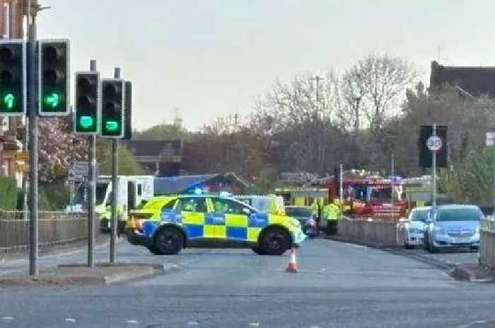 Motorcyclist in hospital after Glasgow crash as ambulance trauma team close scene