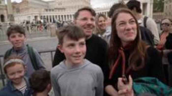 Decision on next Pope 'in God's hands' says mourner