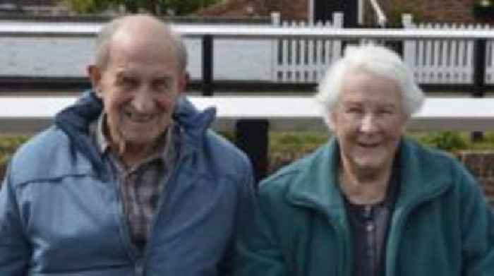 Teens arrested over elderly couple's fire deaths