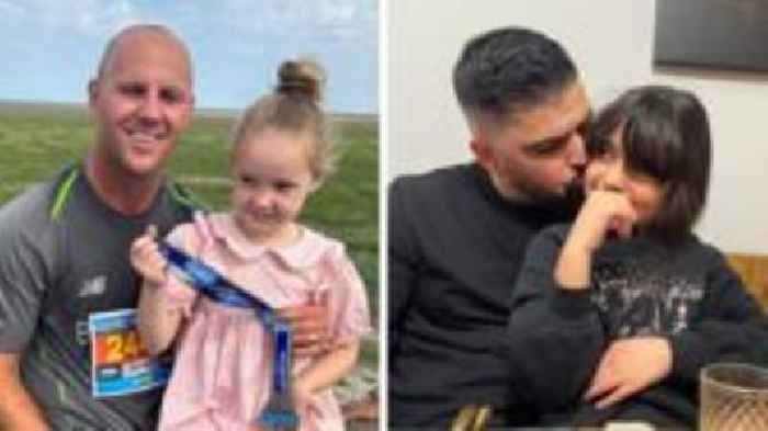 'Our daughters will be with us', say dads of Southport victims running London Marathon