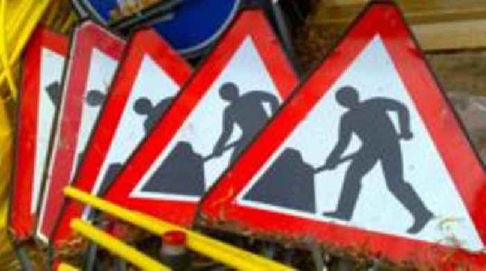 Warning of potential delays on A9 during pipe work