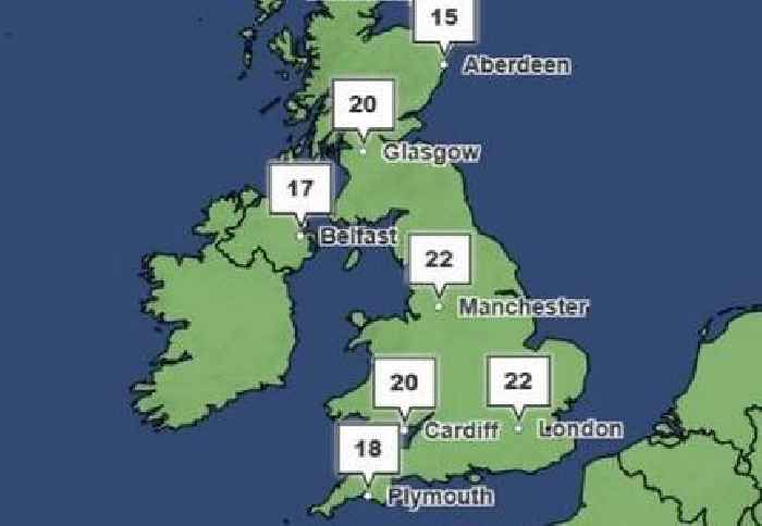 Exact date 'mini heatwave' set to hit UK as temperatures soar to 22C