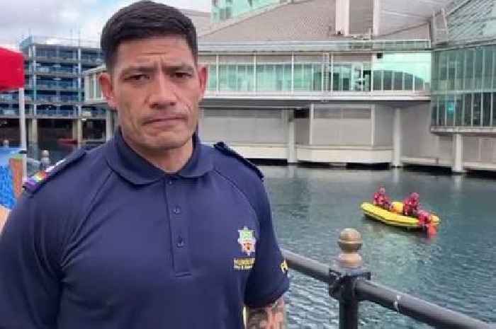 Humberside Fire and Rescue Service carry out water rescue drill ahead of dangerous summer months