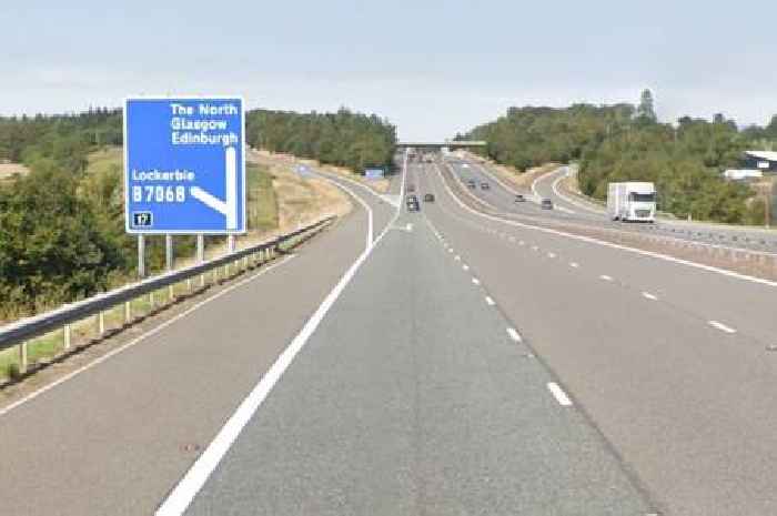 Cops clock vehicle 'travelling at twice the speed limit' on M74 on Easter Sunday