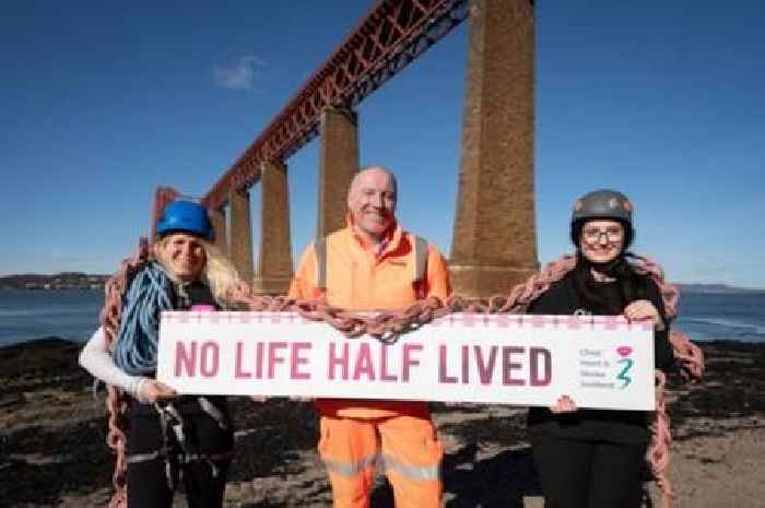 Lanarkshire thrill-seekers urged to sign up to abseil down the Forth Road Bridge