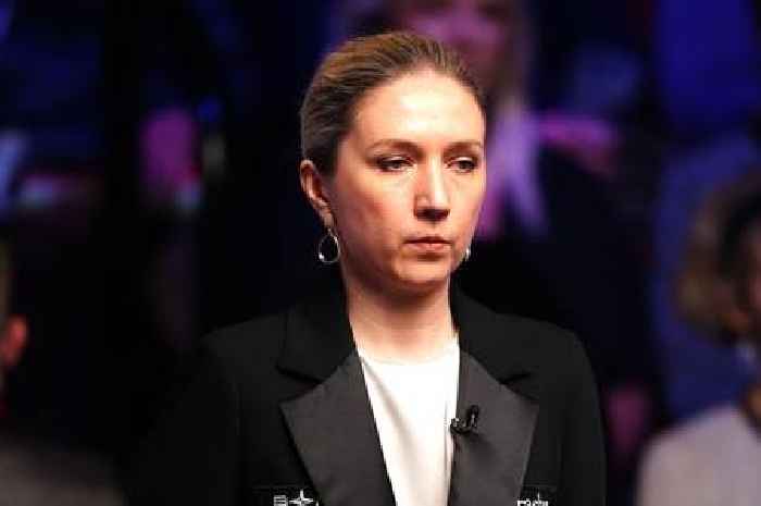 Reason World Snooker Championship referee is not allowed to officiate one Crucible star