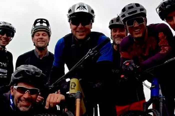 Chris Hoy has 'epic day' in Wales as he blows away Gethin Jones and friends