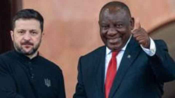 South Africa and Ukraine woo each other - as relationships with Trump turn sour