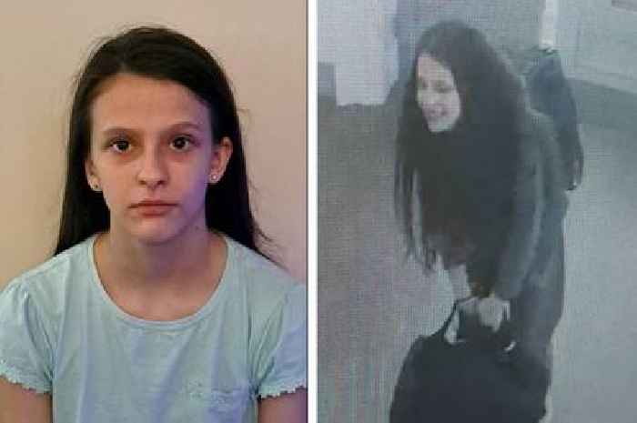 Last time missing girl, 14, seen caught on CCTV