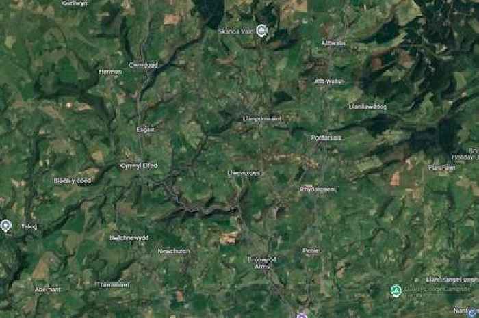 Man dies in incident on Welsh farm