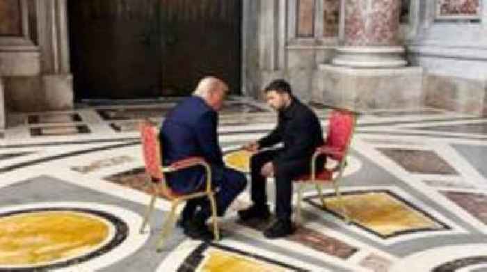 Trump questions Putin's desire for peace after meeting Zelensky at the Vatican