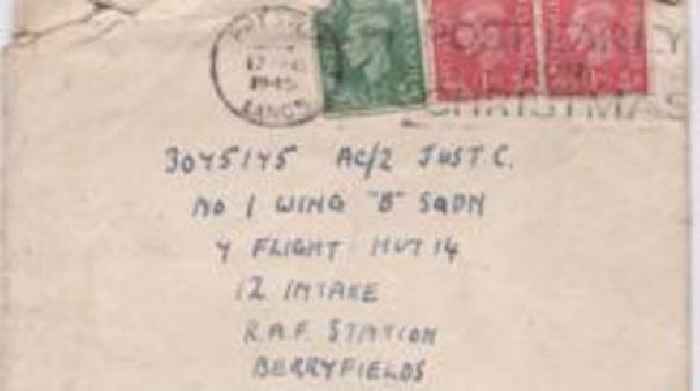 Letter to RAF darling found in uniform 80 years on