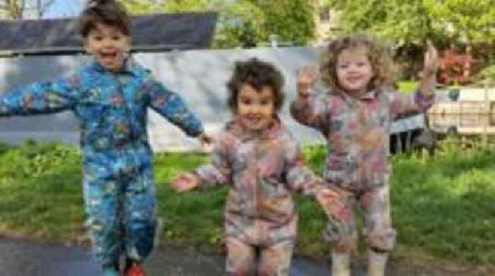 Toddlers named World Puddle Jumping Champions