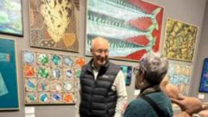 Final day of contemporary art exhibition in Peel