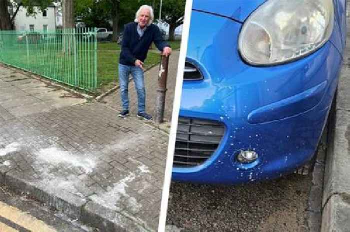 Cheltenham cars splattered, walls stained and 'huge' mess left behind by 'shoddy' water workers